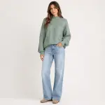 Bow Detail Cozy Knit Sweater
